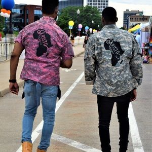 Jabari28 Military jacket